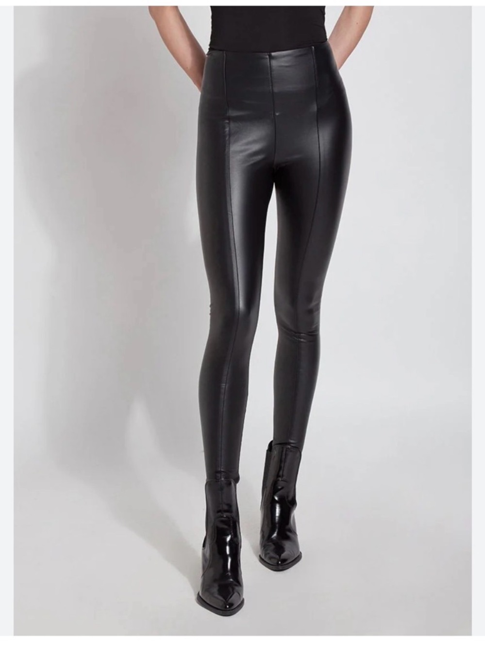 Lysse NWT Vegan Leather High-Rise Leggings-XL